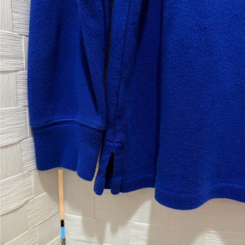 Polo Ralph Lauren Boys Royal Blue Quarter Zip Pullover Size M 10-12